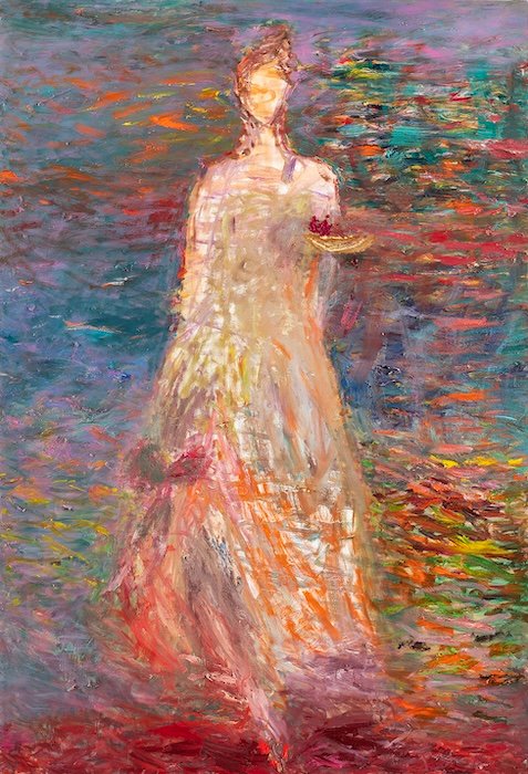 Rakastumaisillaan — 190 × 130 cm, oil on canvas, 2025