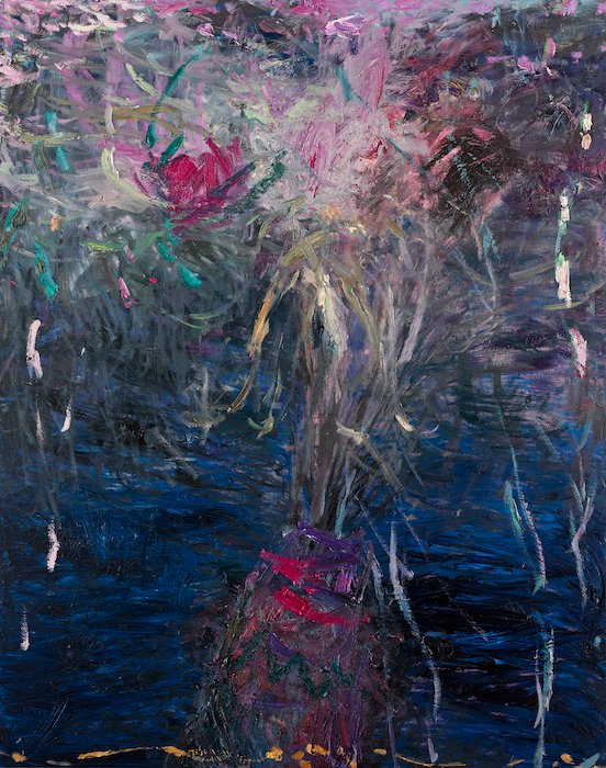 Ja se lempeys, öljy kankaalle 2022 — 195 × 155 cm, oil on canvas, 2022