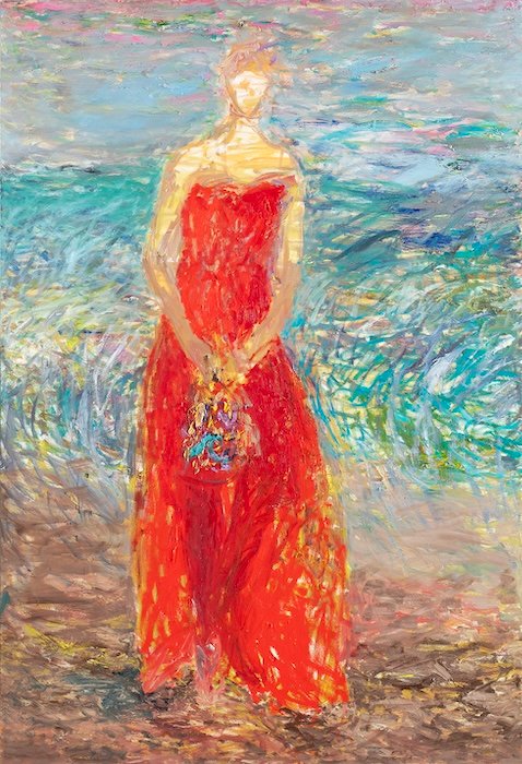 Juhlapäivä — 190 × 130 cm, oil on canvas, 2025