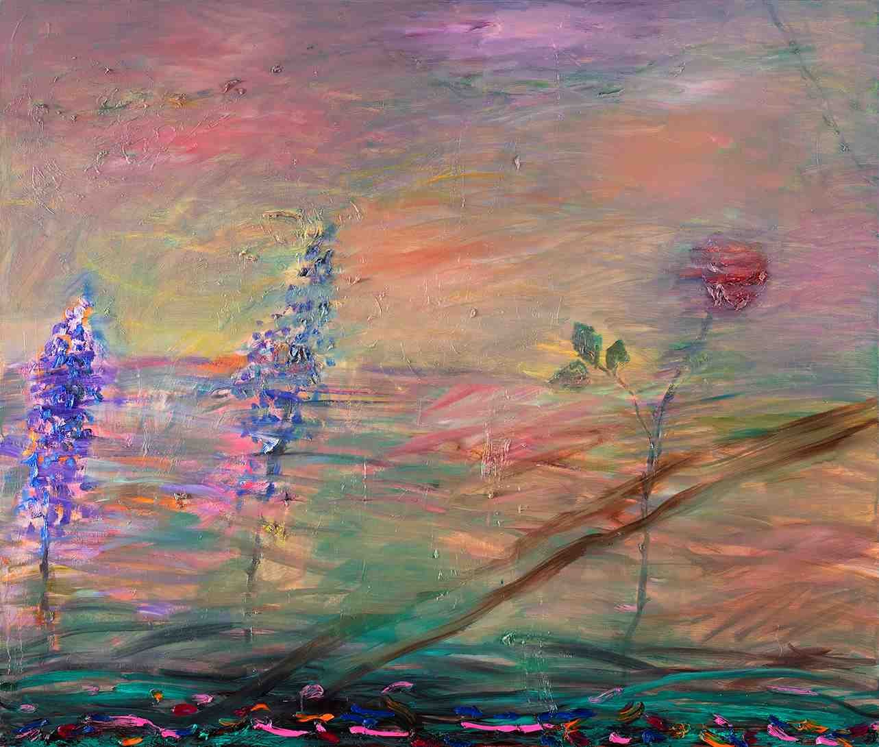 Lumous — 110 × 130 cm, oil on canvas, 2024