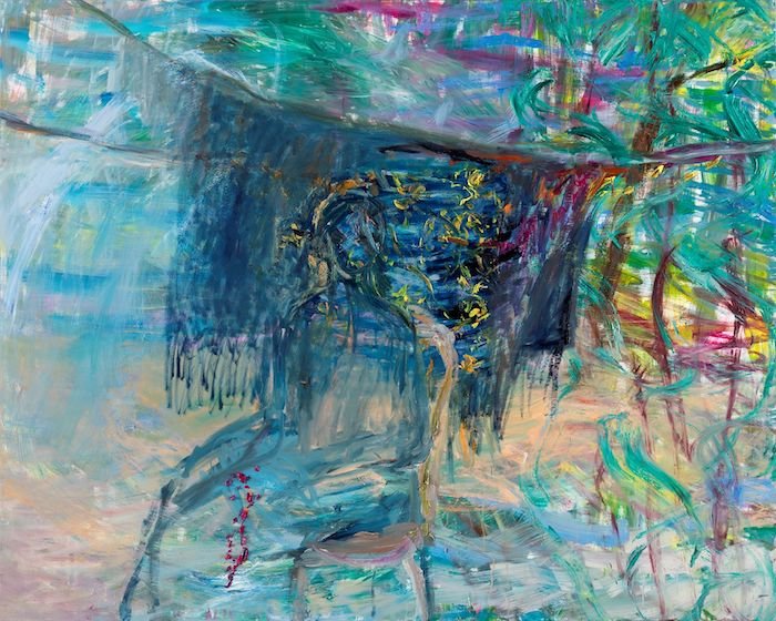 Satoja juhlia, öljy kankaalle 2022 — 155 × 195 cm, oil on canvas, 2022