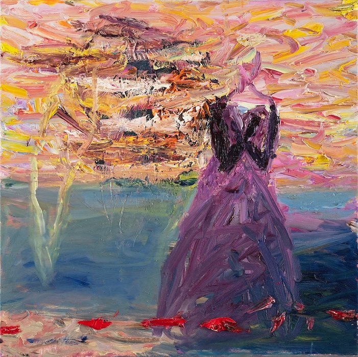 Minulla on unelma — 50 × 50 cm, oil on canvas, 2025