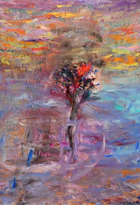Sydämen asioita, öljy kankaalle 2022 — 190 × 130 cm, oil on canvas, 2022