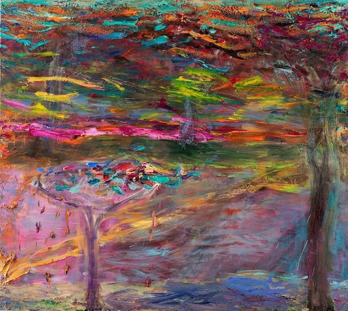 Taivaanrannanmaalari, öljy kankaalle 2022 — 170 × 190 cm, oil on canvas, 2022