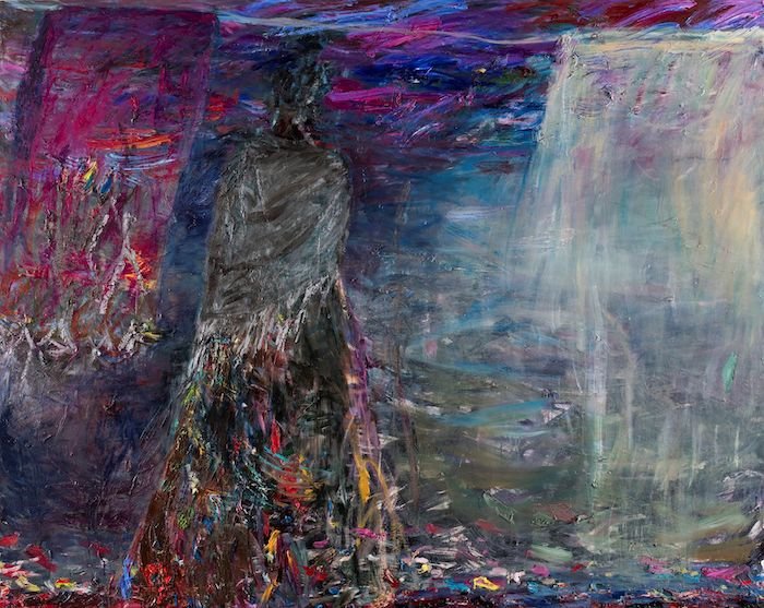 Onnen katolla — 190 × 240 cm, oil on canvas, 2021