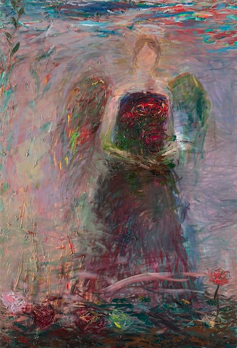 Jonkun pitää huolehtia rakkaudesta — 190 × 130 cm, oil on canvas, 2025
