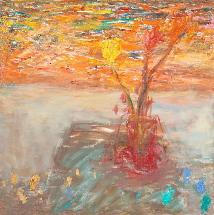 Sielujen sisarukset — 130 × 130 cm, oil on canvas, 2025