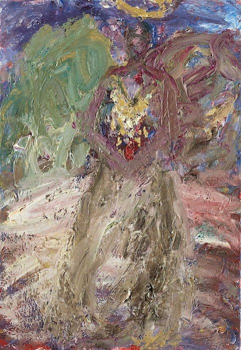 Tähtien vastuuhenkilö — 40 × 28 cm, oil on canvas, 2025